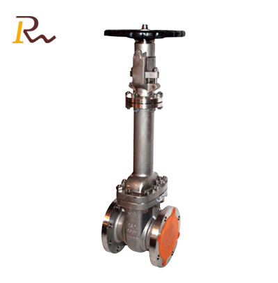 Bellow sealed type gate valve