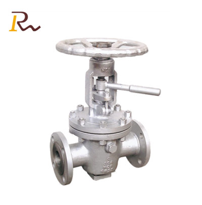 Lifting type plug valve