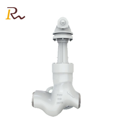 Pressure seal type globe valve