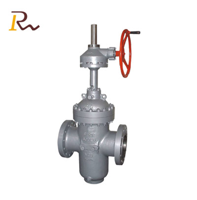 Through conduit gate valve